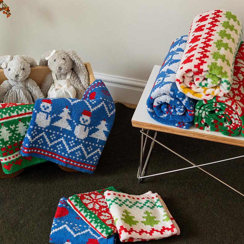 Christmas Spirit Cotton Towel