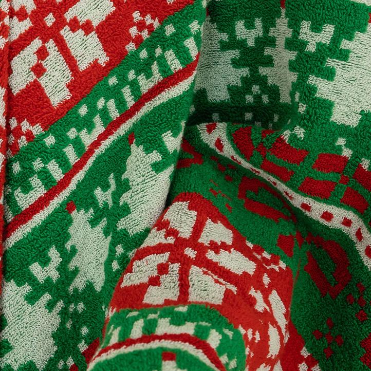 Christmas Spirit Cotton Towel