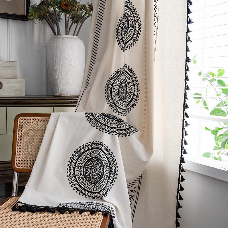 Circle Mandala Curtain