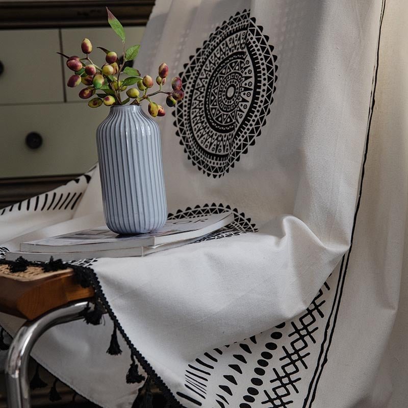 Circle Mandala Curtain