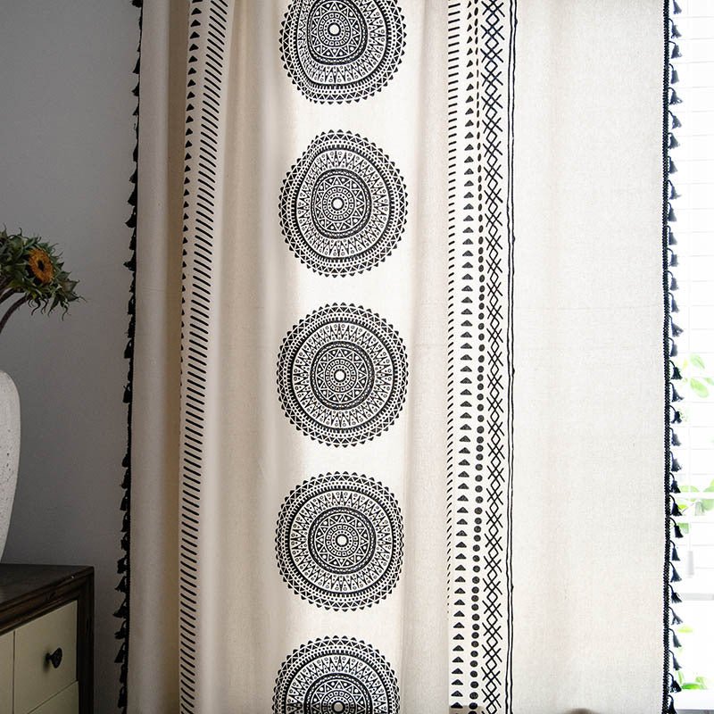 Circle Mandala Curtain
