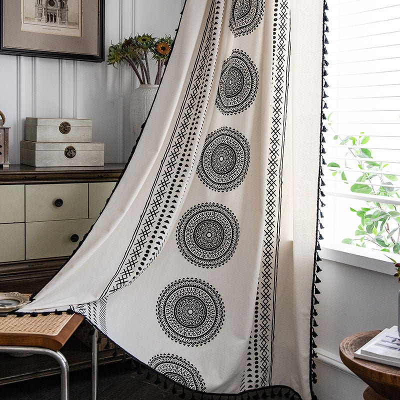 Circle Mandala Curtain