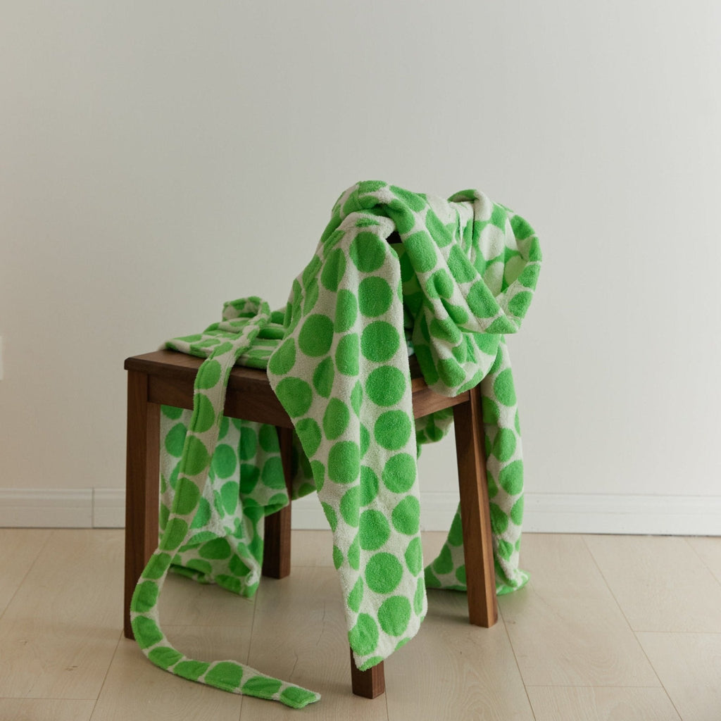 Polka Dots Plus Bathrobe Unisex Collection