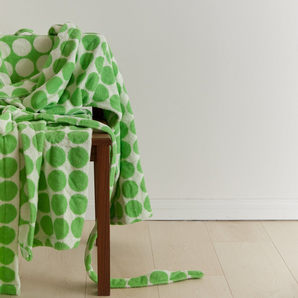 Polka Dots Plus Bathrobe Unisex Collection