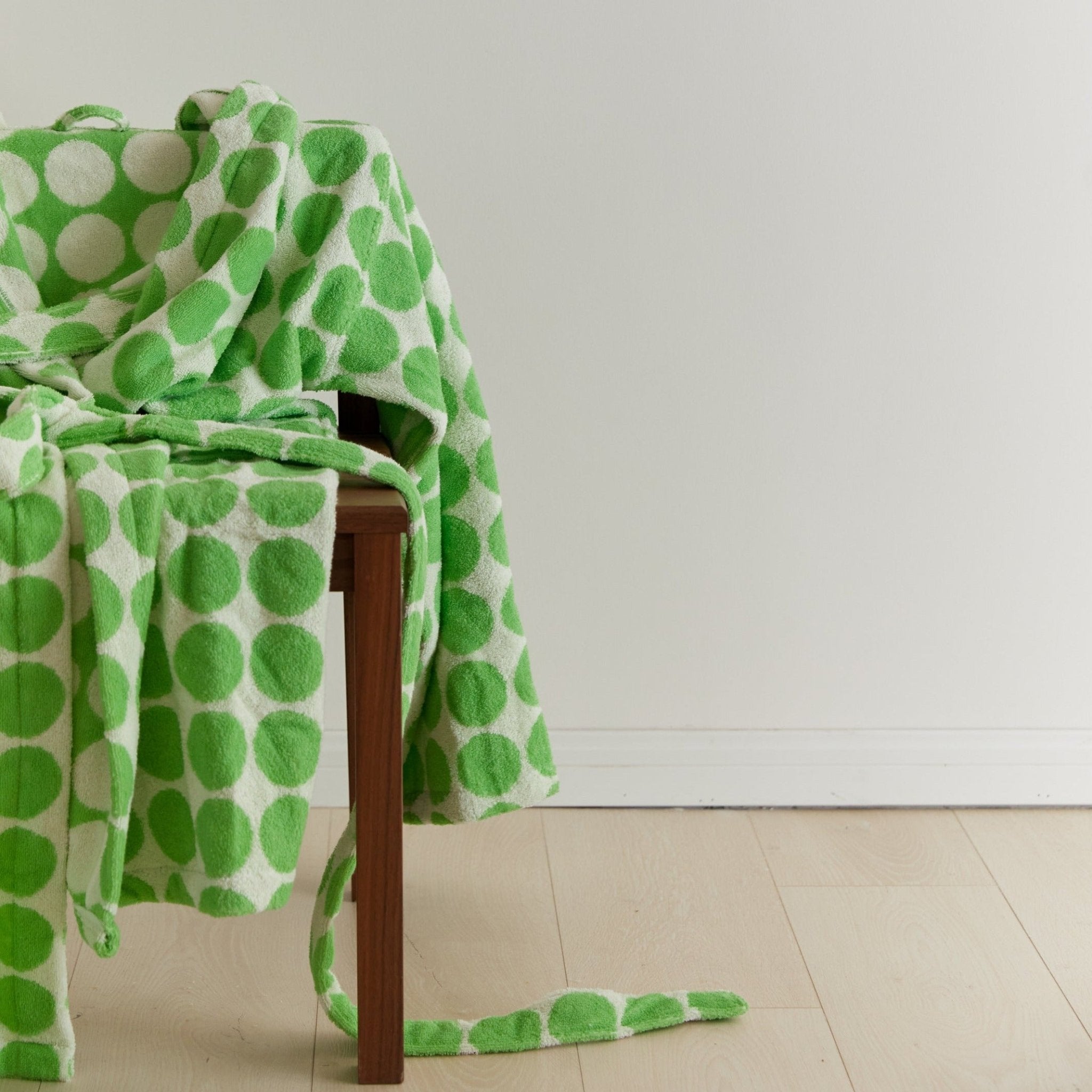 Polka Dots Plus Bathrobe Unisex Collection