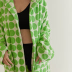 Polka Dots Plus Bathrobe Unisex Collection