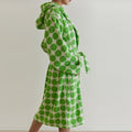Polka Dots Plus Bathrobe Unisex Collection