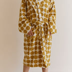 Polka Dots Plus Bathrobe Unisex Collection