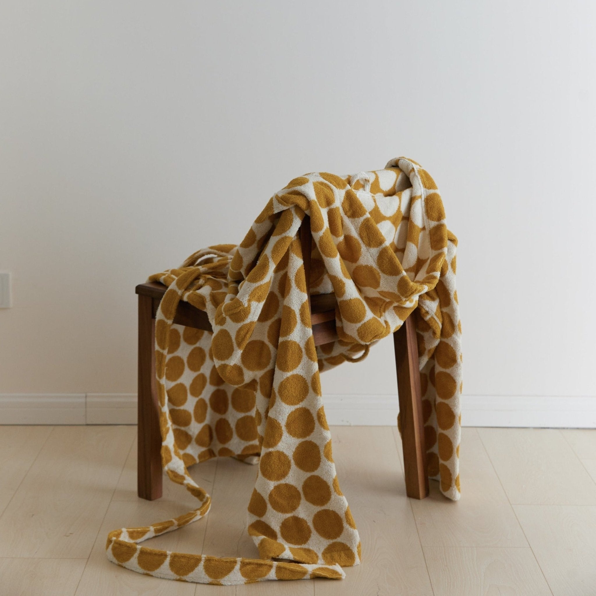Polka Dots Plus Bathrobe Unisex Collection