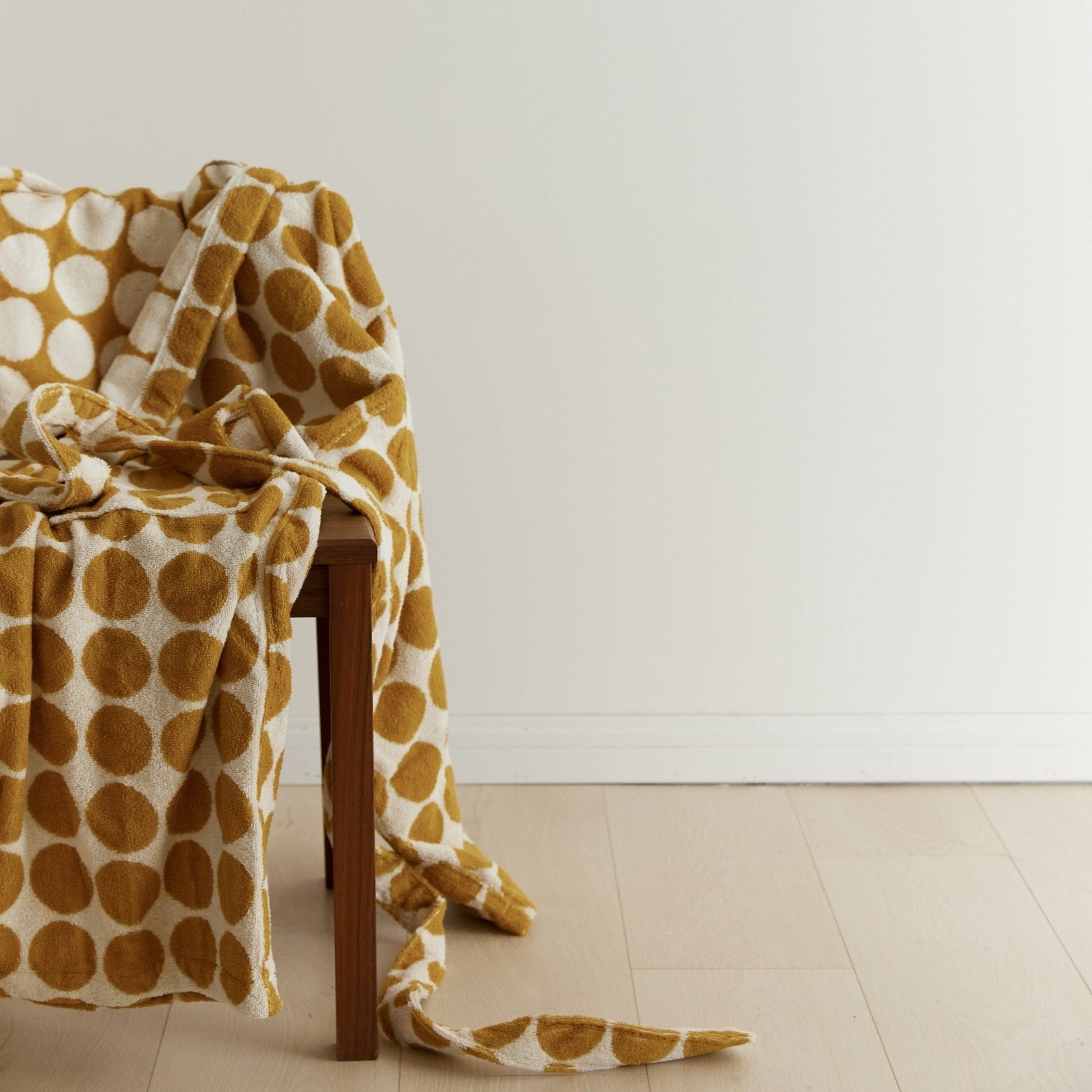 Polka Dots Plus Bathrobe Unisex Collection