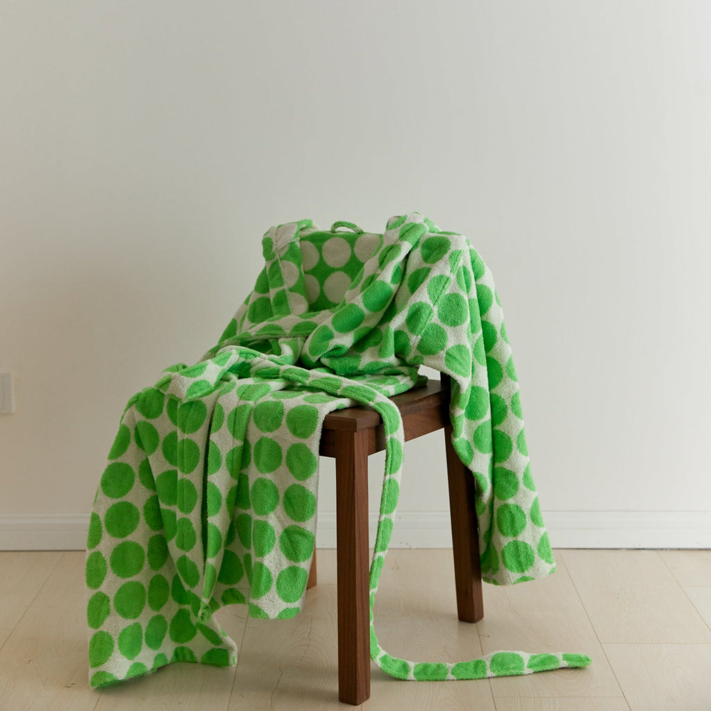 Polka Dots Plus Bathrobe Unisex Collection