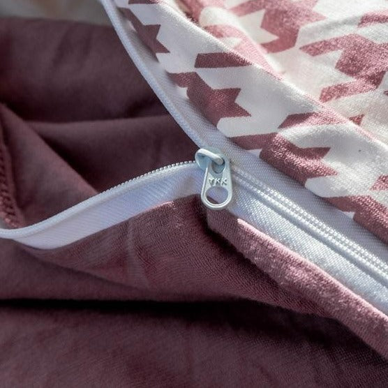 Classic Houndstooth Bedding Quilt Cover Set
