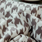 Classic Houndstooth Bedding Quilt Cover Set