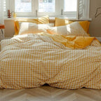 Classic Houndstooth Bedding Quilt Cover Set