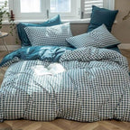 Classic Houndstooth Bedding Quilt Cover Set