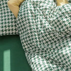 Classic Houndstooth Bedding Quilt Cover Set