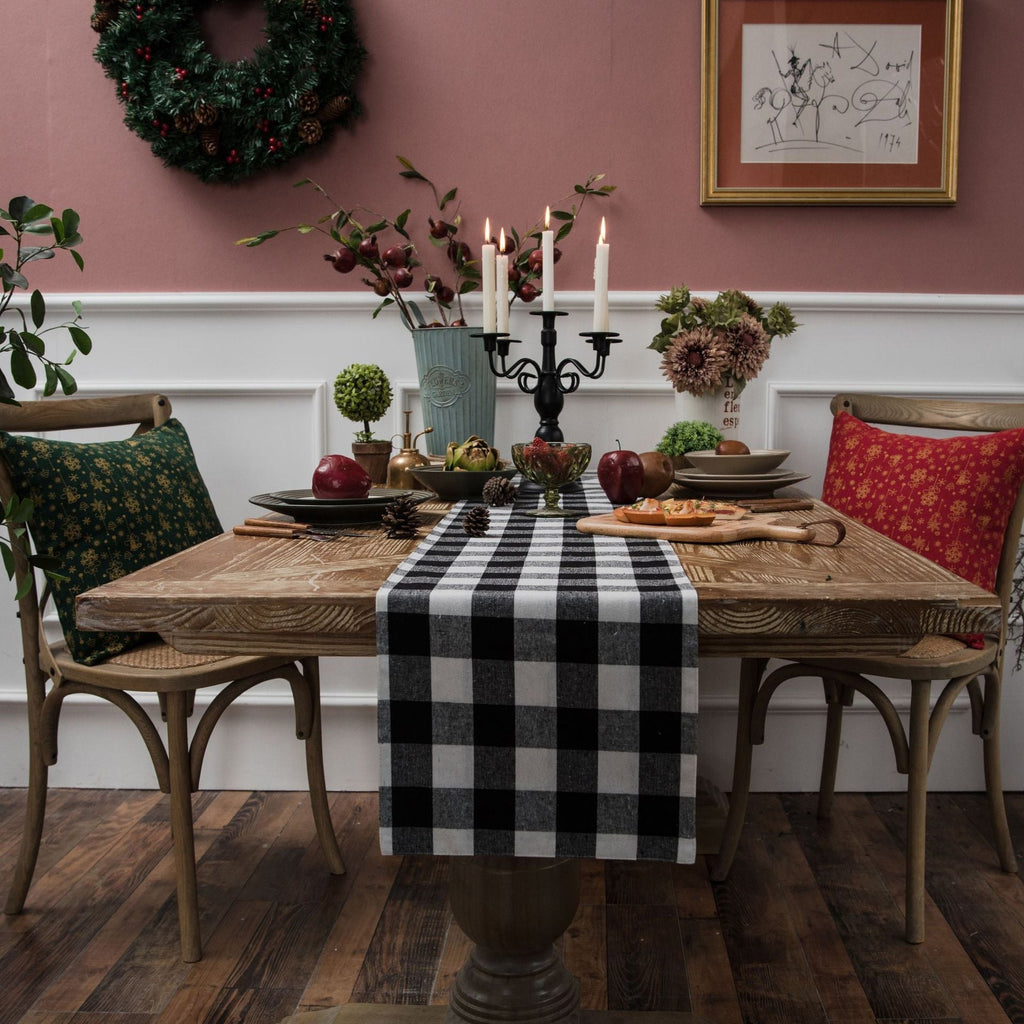 Classic Plaid Table Runner