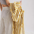 Beach Villa Striped Bathrobe Unisex - FINAL SALE