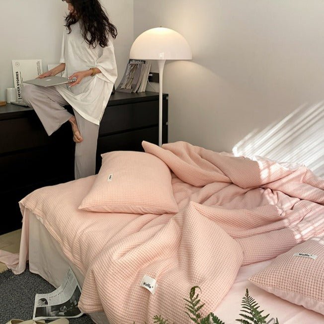 Classic Waffle Bedding