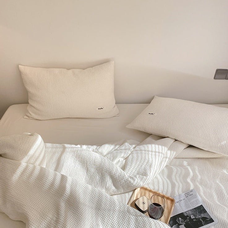 Classic Waffle Bedding