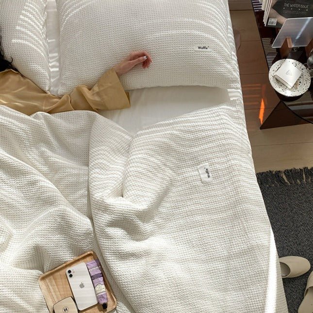 Classic Waffle Bedding
