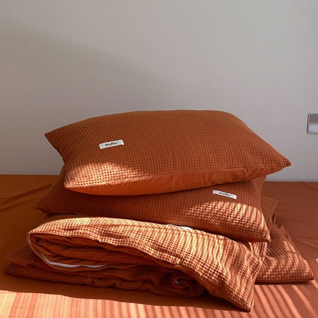 Classic Waffle Bedding