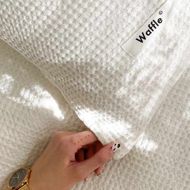 Classic Waffle Bedding