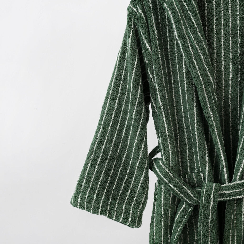 Coastal Striped Bathrobe