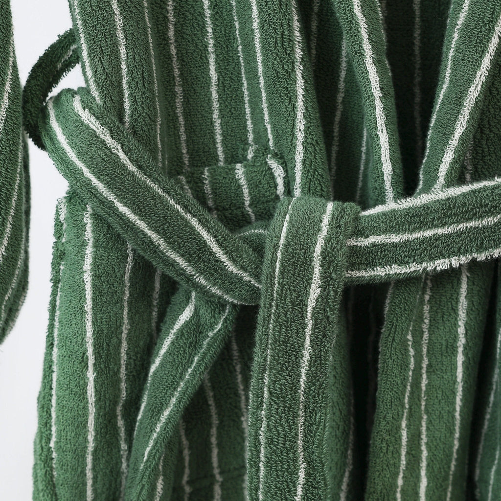 Coastal Striped Bathrobe