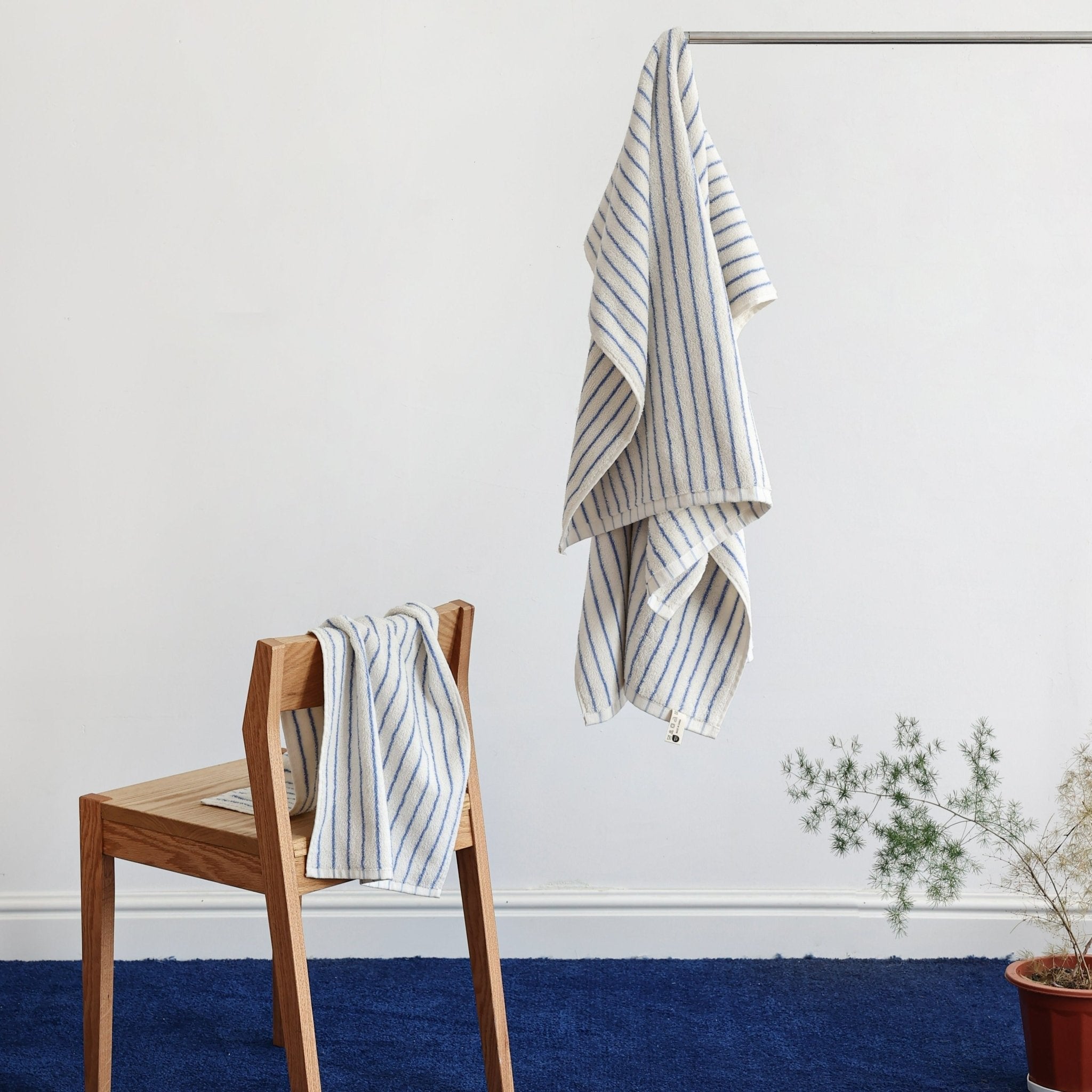 Coastal Striped Towel Collection