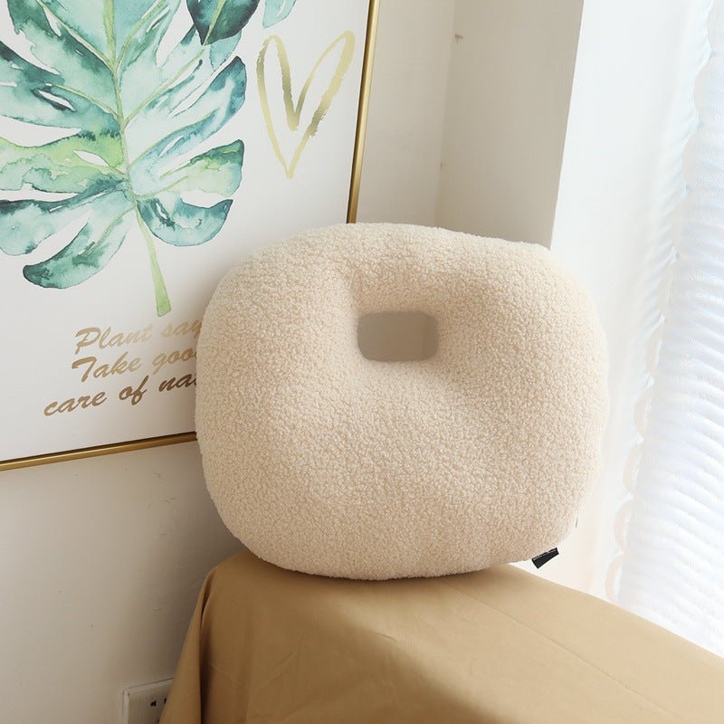 Coffee Time Bag Boucle Cushion