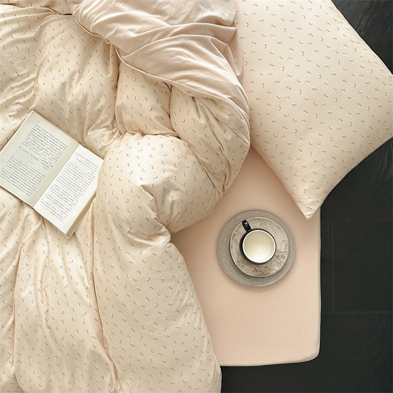Coffee Time Cashew Bedding Set