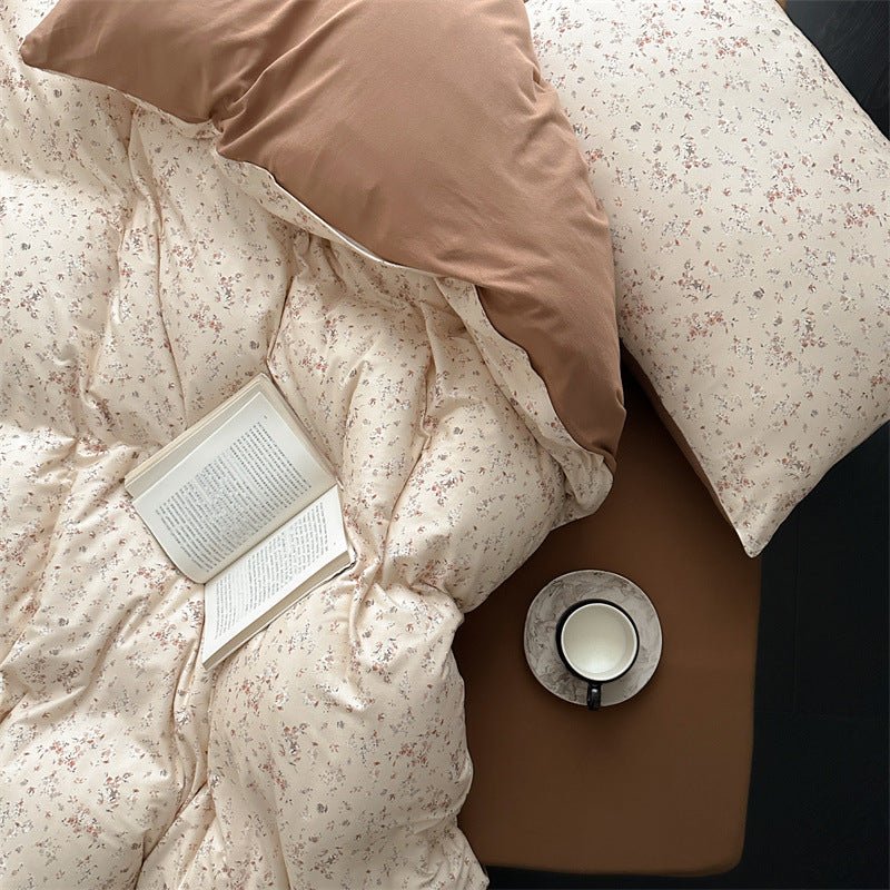 Coffee Time Cashew Bedding Set