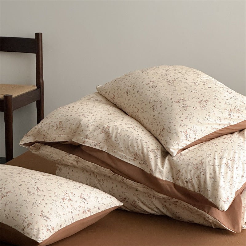 Coffee Time Cashew Bedding Set