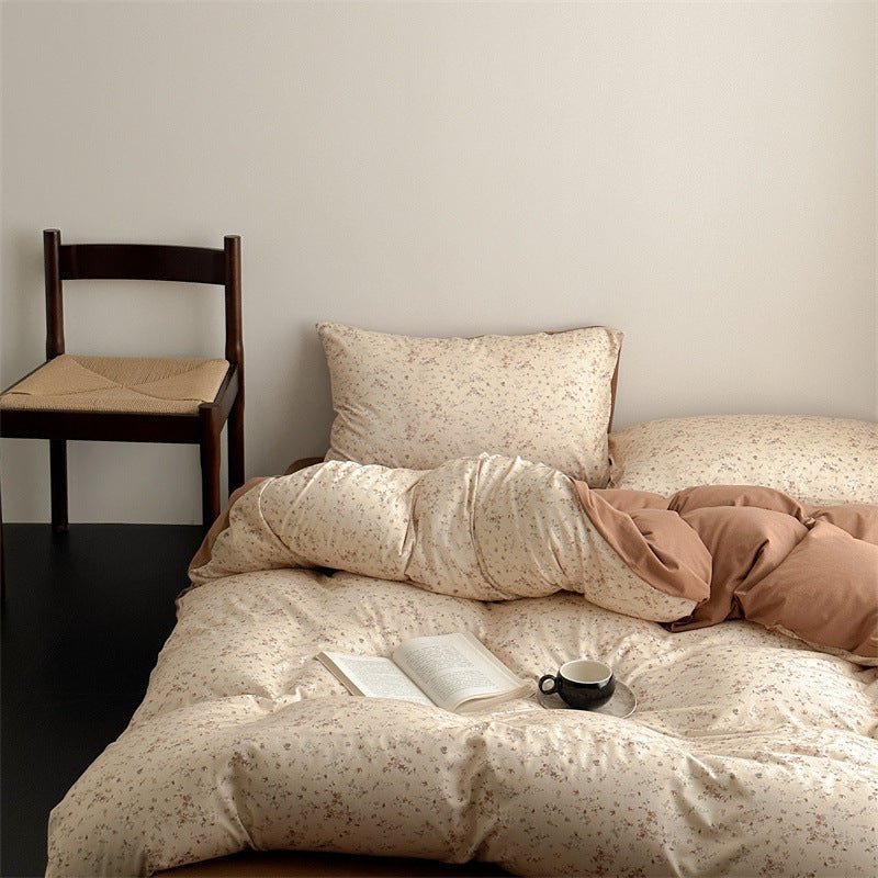 Coffee Time Cashew Bedding Set
