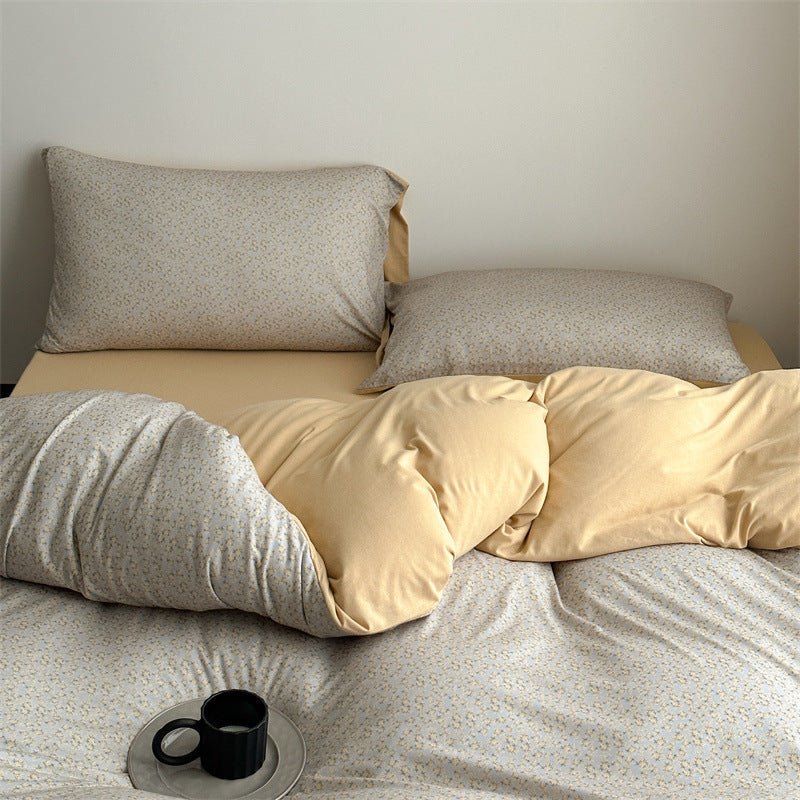 Coffee Time Cashew Bedding Set
