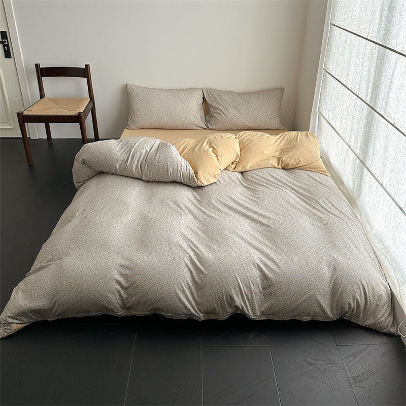 Coffee Time Cashew Bedding Set
