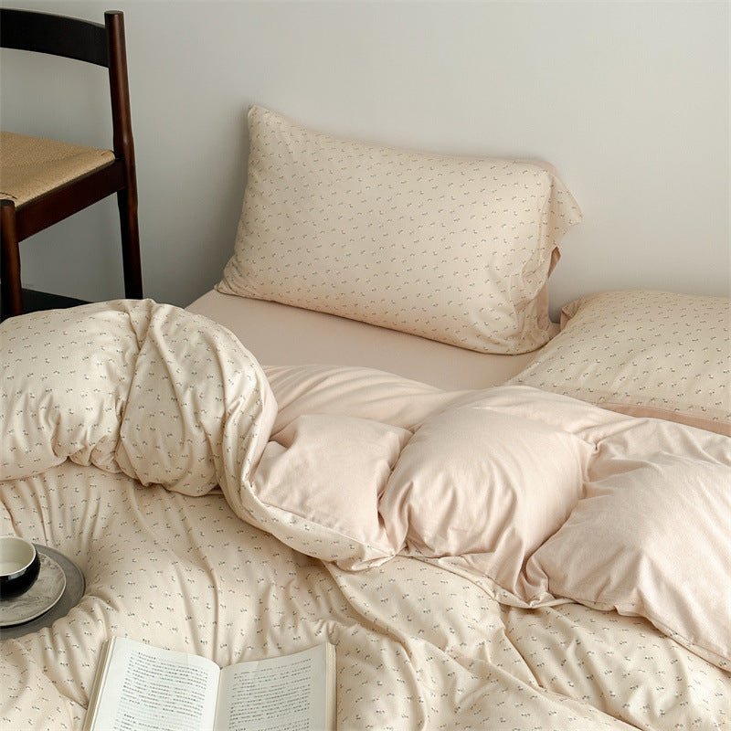 Coffee Time Cashew Bedding Set
