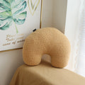 Coffee Time Cashew Boucle Cushion