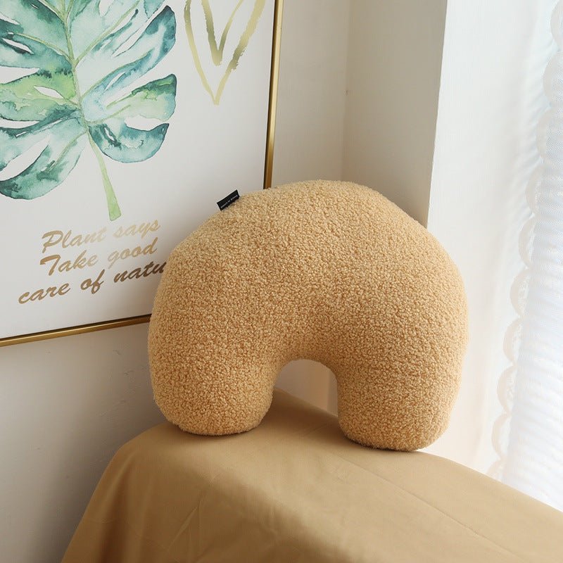 Coffee Time Cashew Boucle Cushion