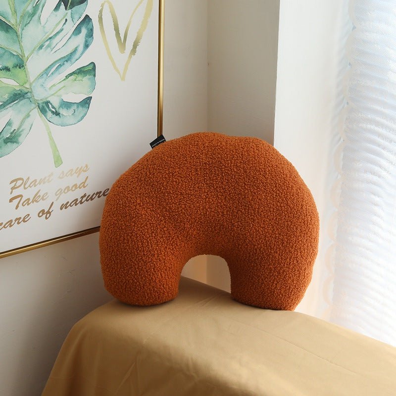Coffee Time Cashew Boucle Cushion