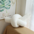 Coffee Time Knot Boucle Cushion
