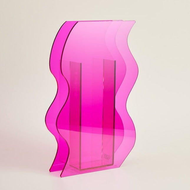 Colour Block Acrylic Vase Collection - FINAL SALE