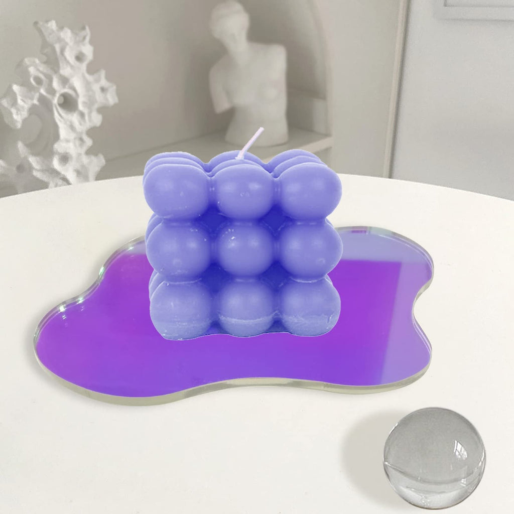 Colourful Prism Acrylic Coaster Set
