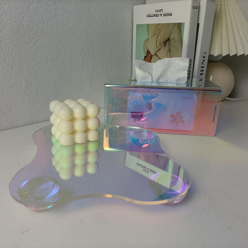 Colourful Prism Acrylic Tray