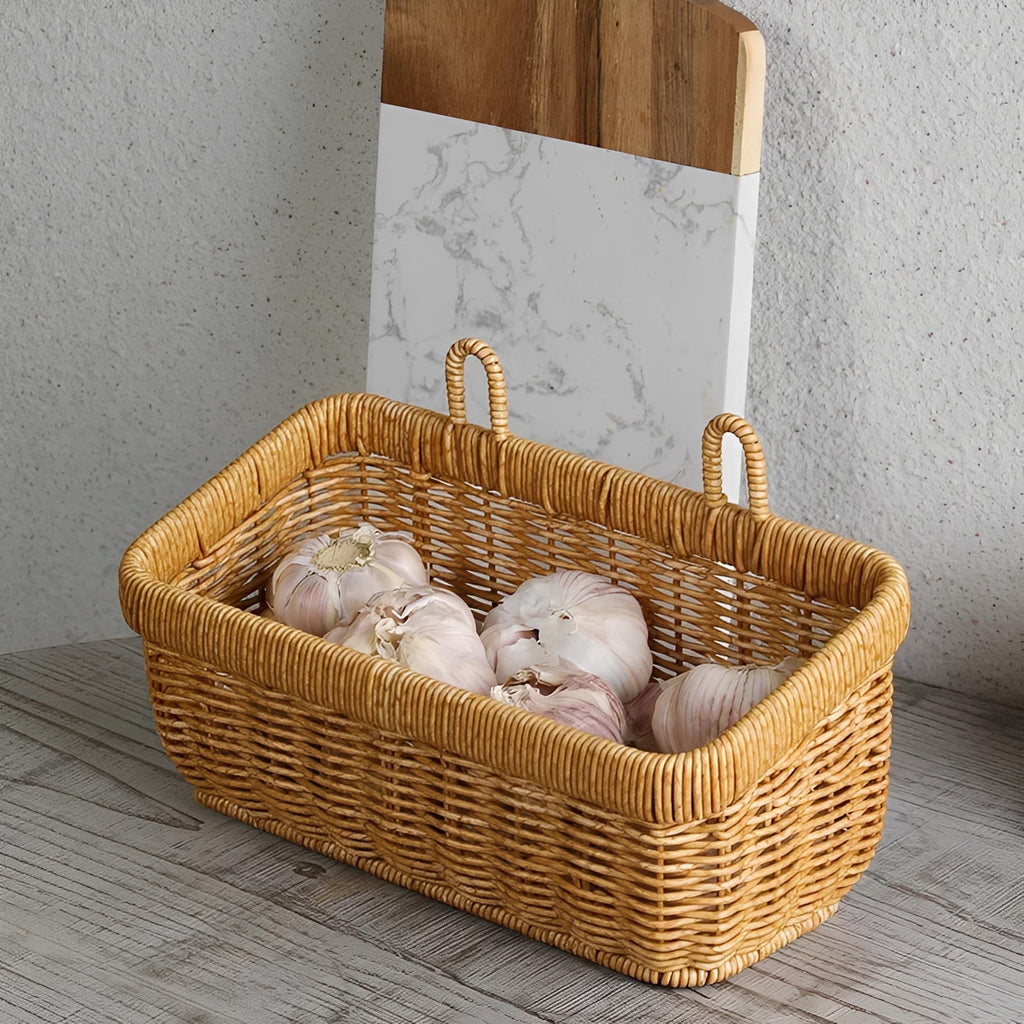 Cleo Rattan Storage Baskets