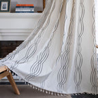 Contemporary Wave Curtain