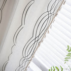 Contemporary Wave Curtain