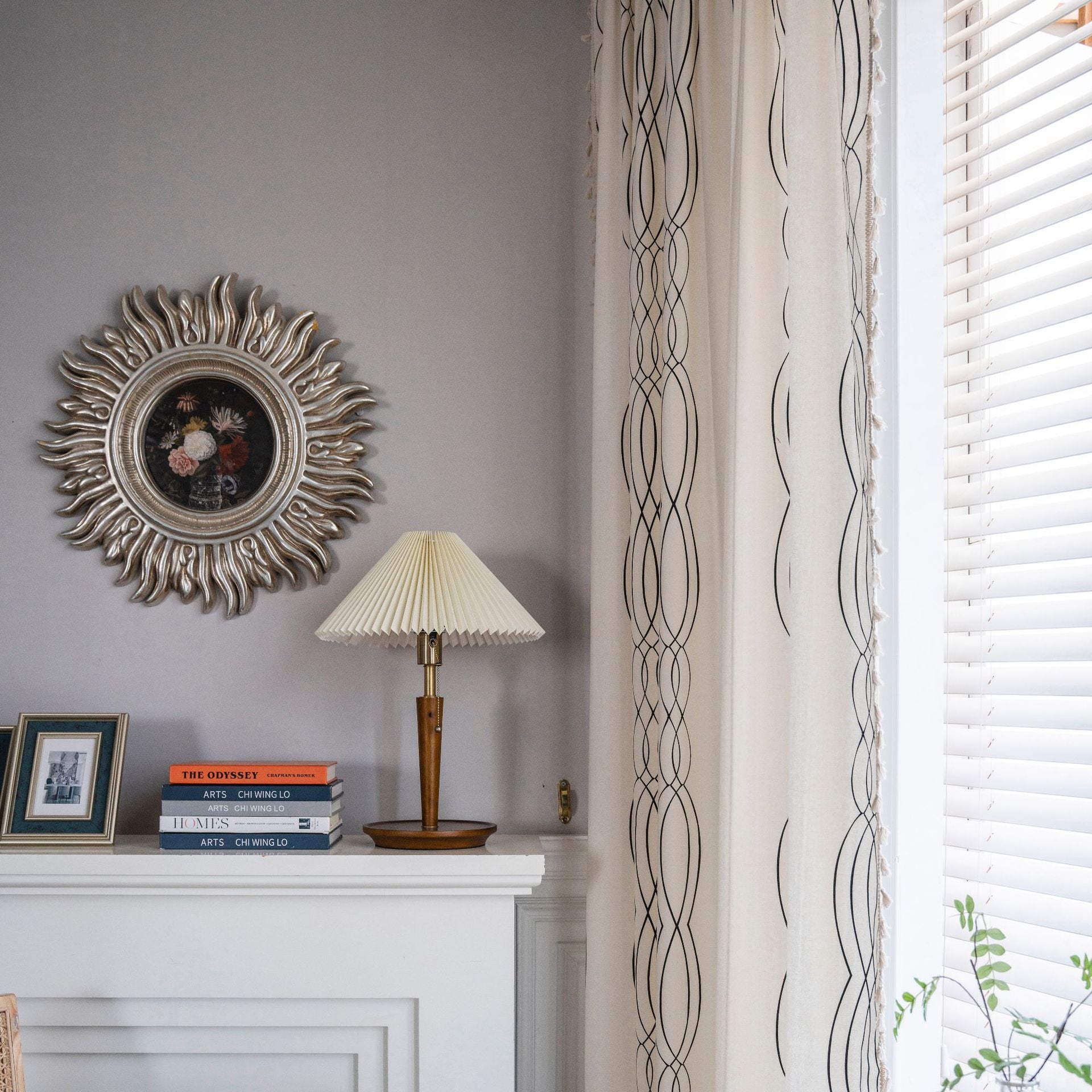 Contemporary Wave Curtain
