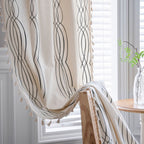 Contemporary Wave Curtain
